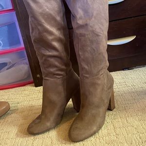 Above the knee boots